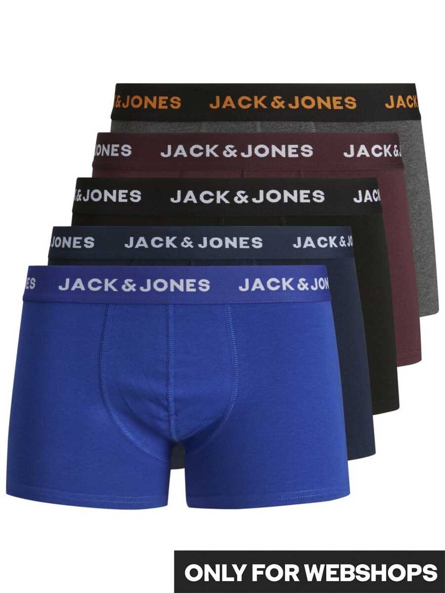 Jack Jones - Jack Jones Black Friday 5 Li Paket Erkek Boxer 12169662