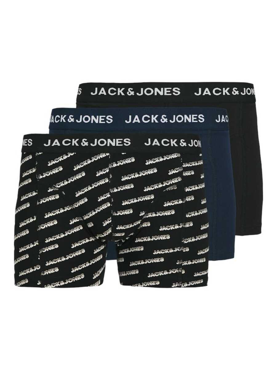 Jack Jones - Jack Jones Brıan 3 Lü Paket Erkek Boxer 12270763