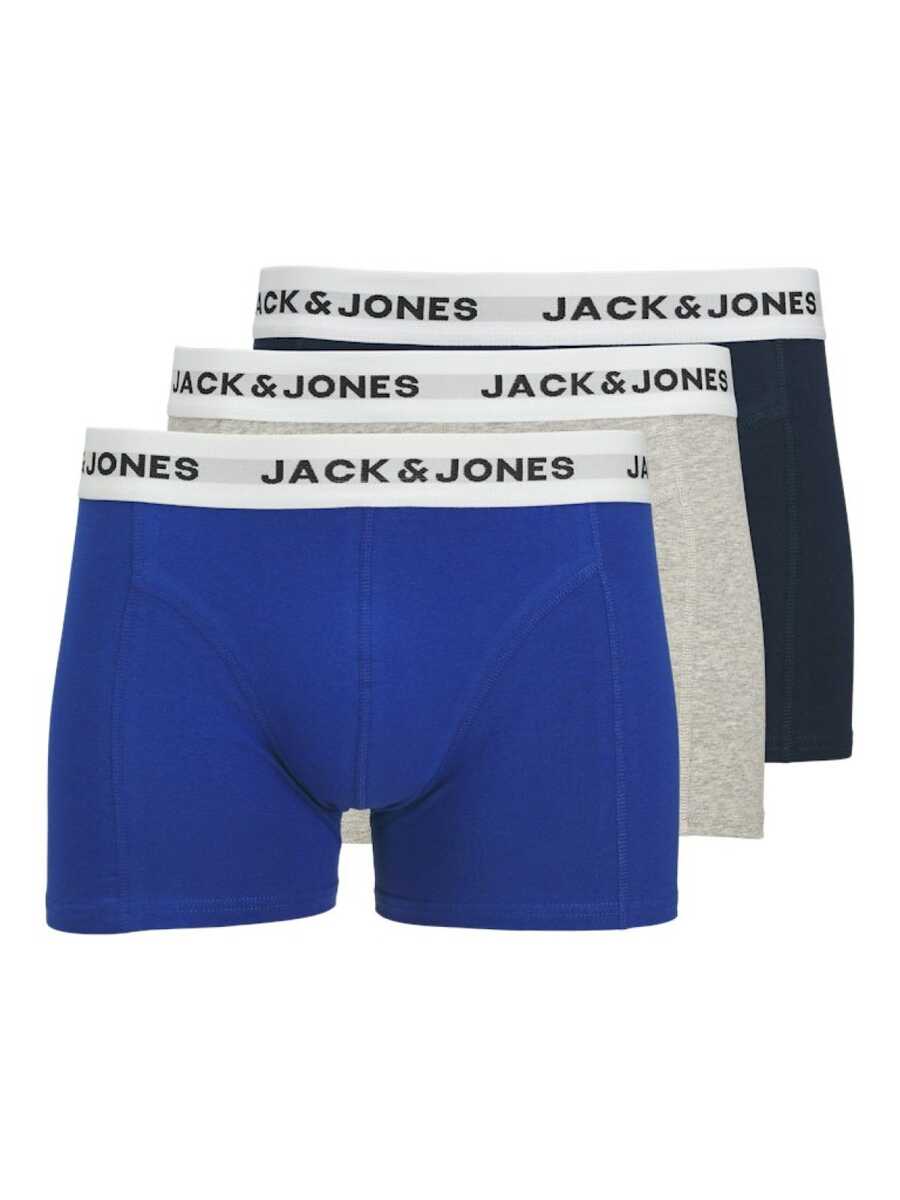 Jack Jones - Jack Jones Joe 3 Lü Paket Erkek Boxer 12271554