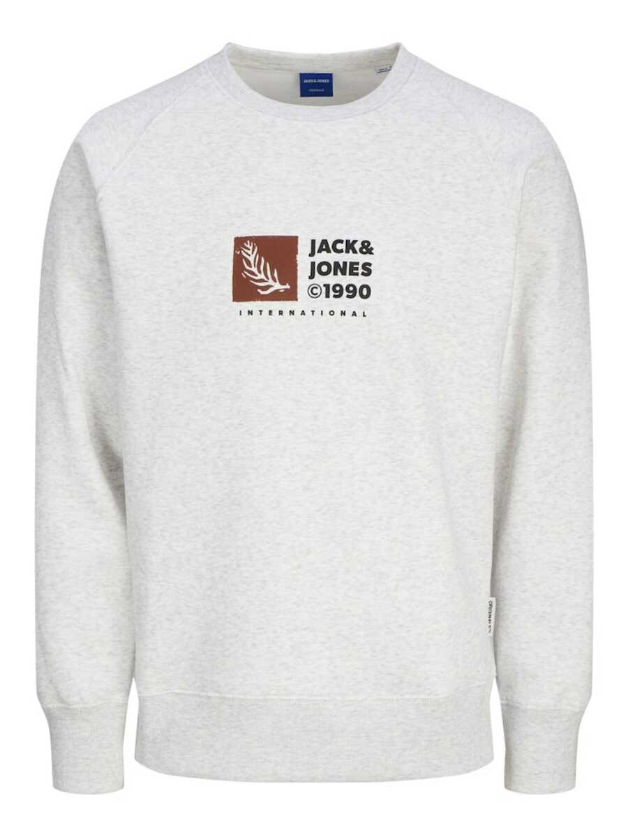 Jack Jones - Jack Jones Portland Bisiklet Yaka Erkek Sweat 12262958