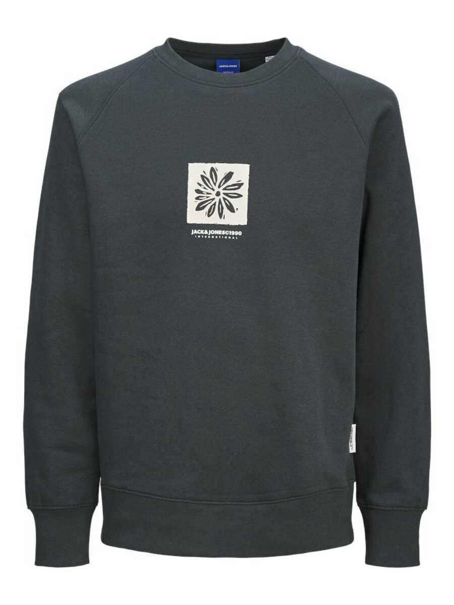 Jack Jones - Jack Jones Portland Bisiklet Yaka Erkek Sweat 12262958