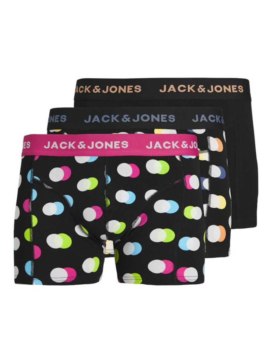Jack Jones - Jack Jones Reese 3 Lü Paket Erkek Boxer 12255820