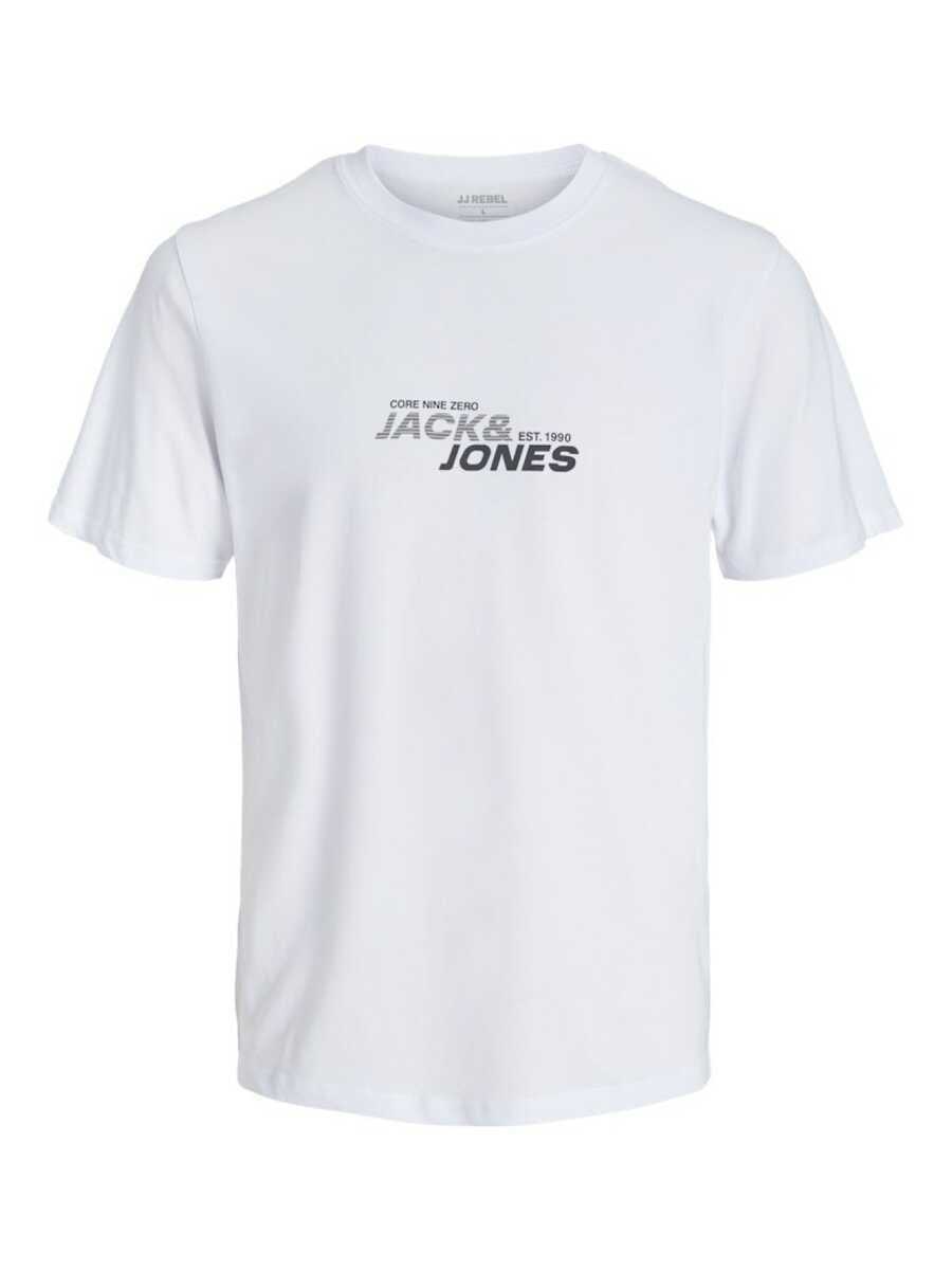 Jack Jones - Jack Jones Tarmac Brandıng Erkek Tişört 12276410