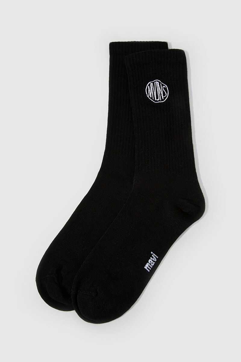 Mavi - Mavi Siyah Soket Erkek Çorap 0911590-900